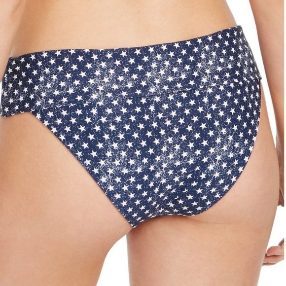 WeWoreWhat Annie Star-Print Hipster Bikini Bottom Blue - Picture 10 of 10